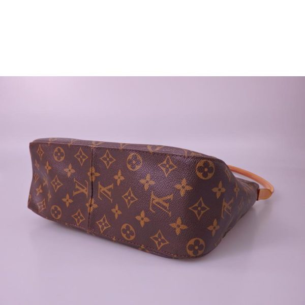 76333 3 Louis Vuitton Looping GM Monogram Shoulder Bag Brown