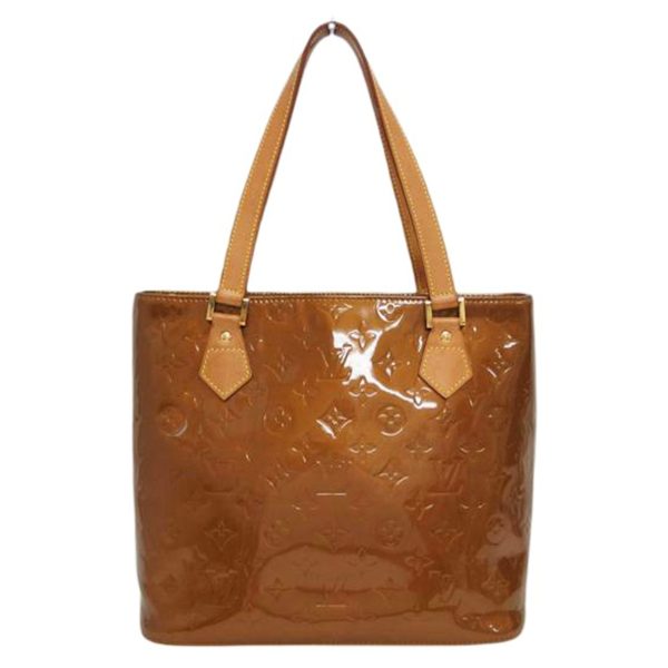 76339 1 Louis Vuitton Houston Handbag Vernis Bronze