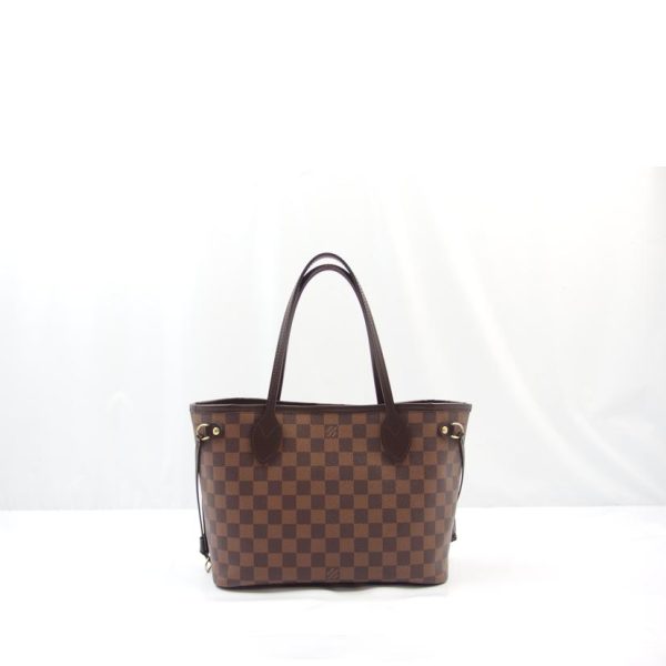 76367 2 Louis Vuitton Neverfull PM Tote Bag Damier