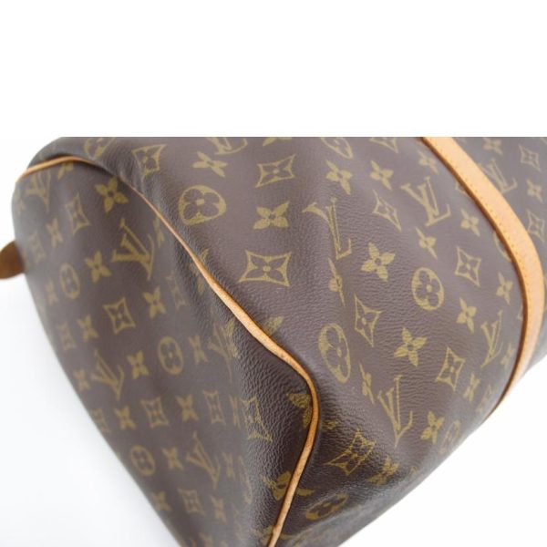 76371 8 Louis Vuitton Keepall 50 Monogram Bag Brown