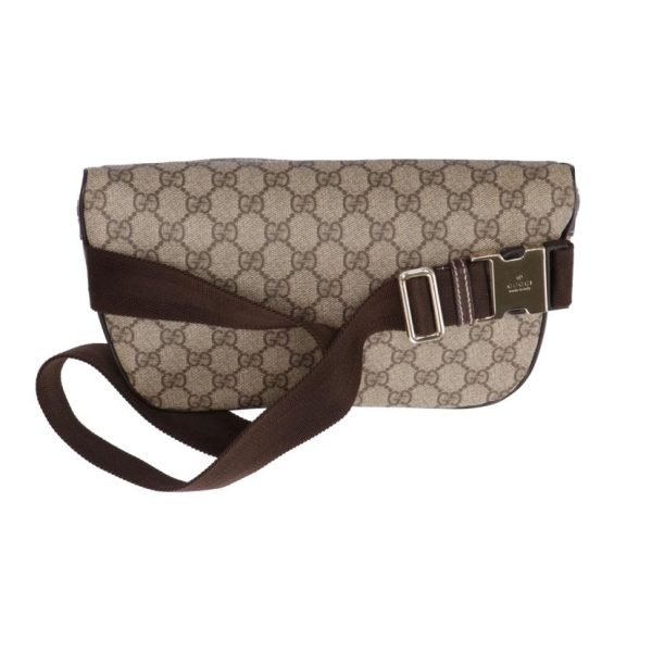 76421 2 Gucci GG Supreme Belt Bag Beige