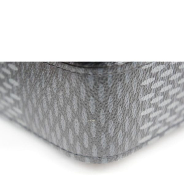 76431 10 Louis Vuitton Trio Messenger Bag Damier Graphite Gray