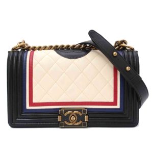 76449 1 Moschino Black and Red Leather Heart Shoulder Bag