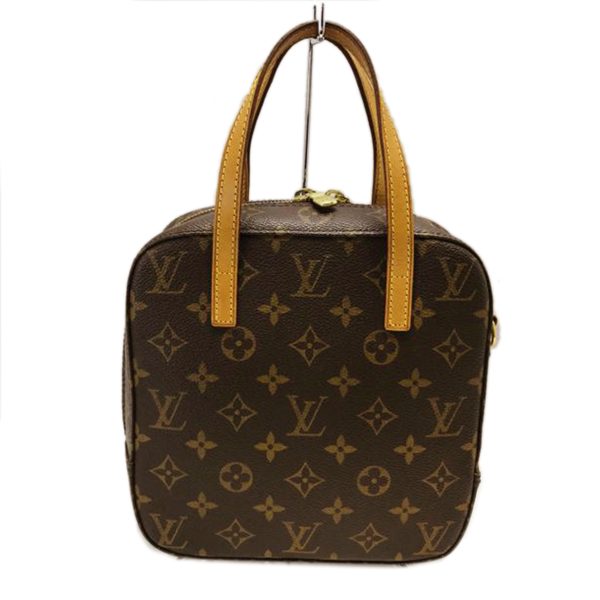 76484 1 Louis Vuitton Spontini Bag Monogram Brown