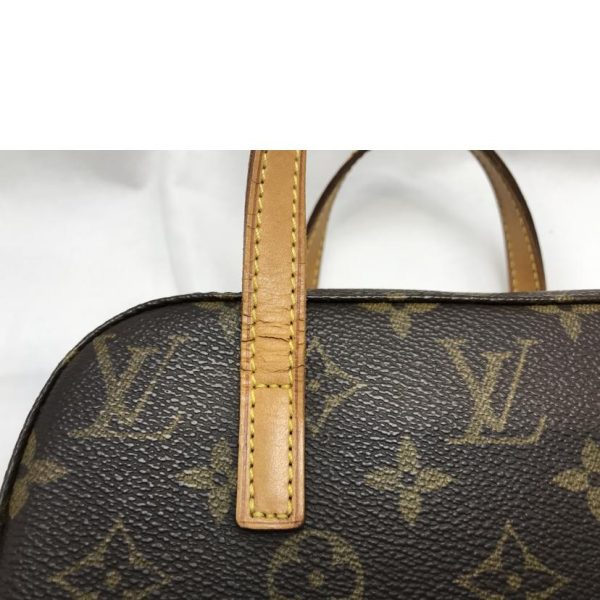 76484 5 Louis Vuitton Spontini Bag Monogram Brown