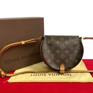 764k764 36156 1 Louis Vuitton Shoulder Bag Black Beige