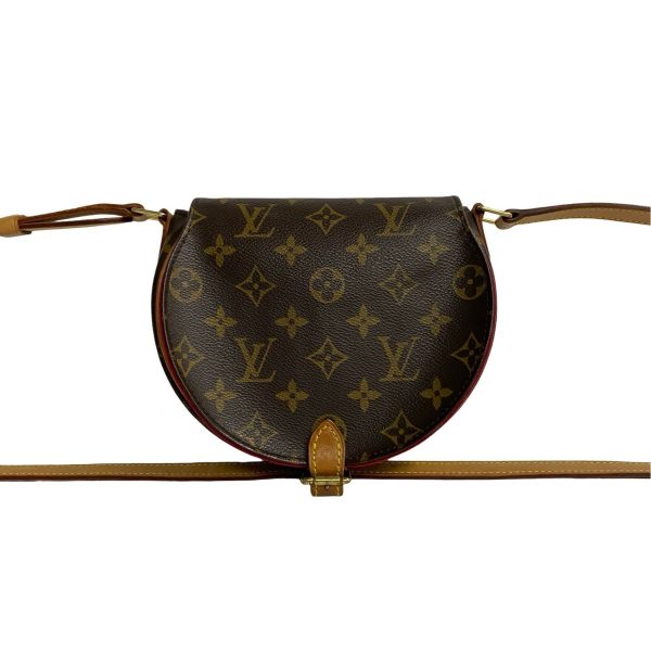 764k764 36156 3 Louis Vuitton Tamblanc Monogram Leather Shoulder Bag Brown