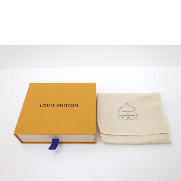 76544 7 Louis Vuitton Portefeuil Claire Yayoi Kusama Wallet Brown