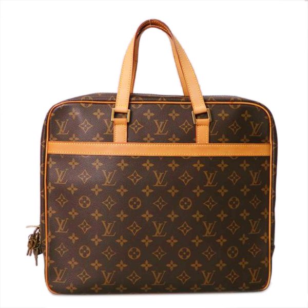 76548 1 Louis Vuitton Porte de Cumin Pegas Monogram Travel Bag Brown