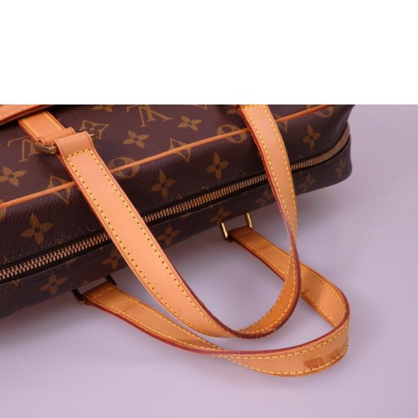 76548 4 Louis Vuitton Porte de Cumin Pegas Monogram Travel Bag Brown