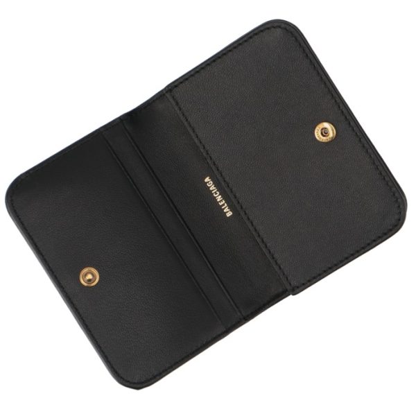 7656312aaxb 4 BALENCIAGA Card Case Monaco Bifold Card Holder Arena