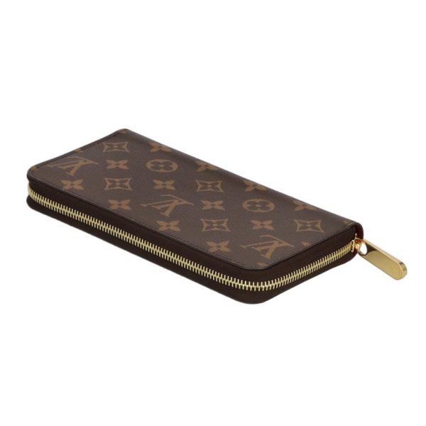 76777 3 Louis Vuitton Zippy Wallet Monogram Wallet Fuchsia