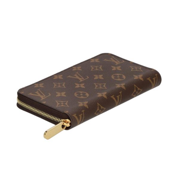 76777 4 Louis Vuitton Zippy Wallet Monogram Wallet Fuchsia