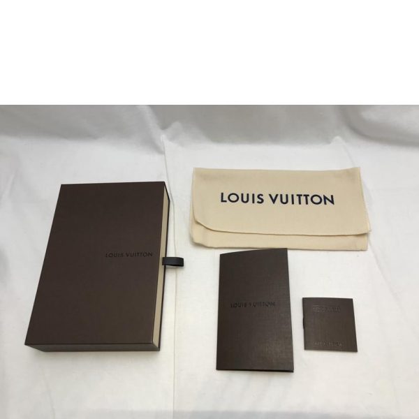 76781 6 LOUIS VUITTON Damier Portefeuille Sara Wallet Rose Ballerine