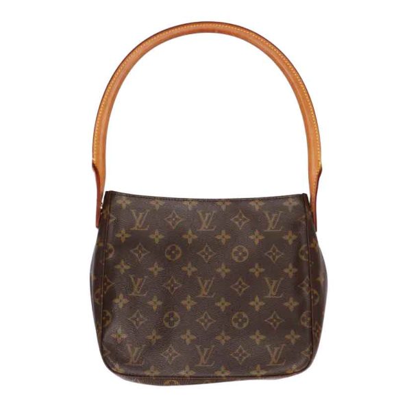 76783 1 Louis Vuitton Looping MM Monogram Bag Brown