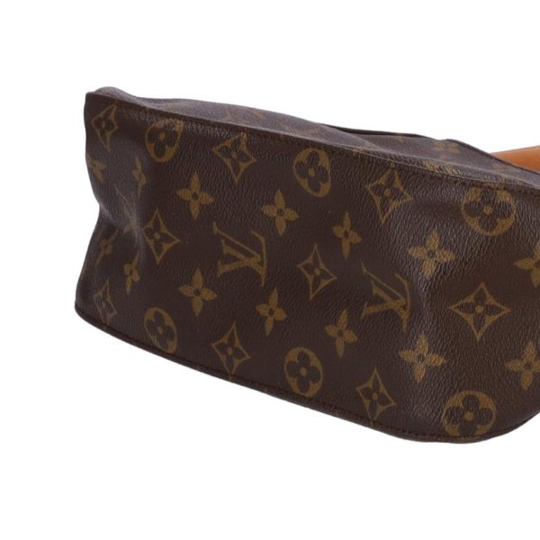 76783 2 Louis Vuitton Looping MM Monogram Bag Brown