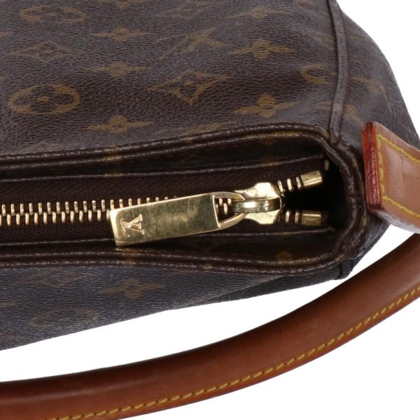 76783 6 Louis Vuitton Looping MM Monogram Bag Brown