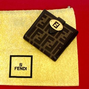 767l767 23340 1 Fendi Zucca Handbag Khaki