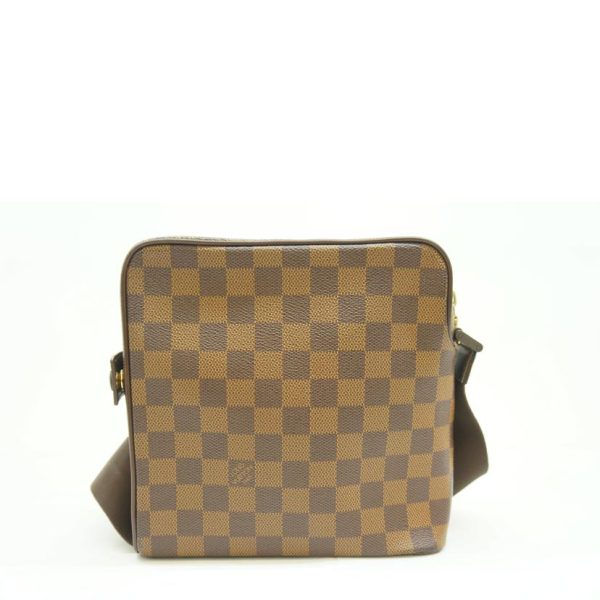 76847 2 Louis Vuitton LV Olaf PM Crossbody Bag Damier Ebene