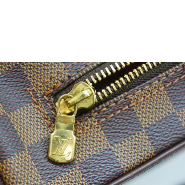 76847 6 Louis Vuitton LV Olaf PM Crossbody Bag Damier Ebene