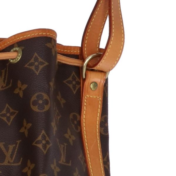 76872 10 Louis Vuitton Petit Noe Shoulder Bag Monogram Brown