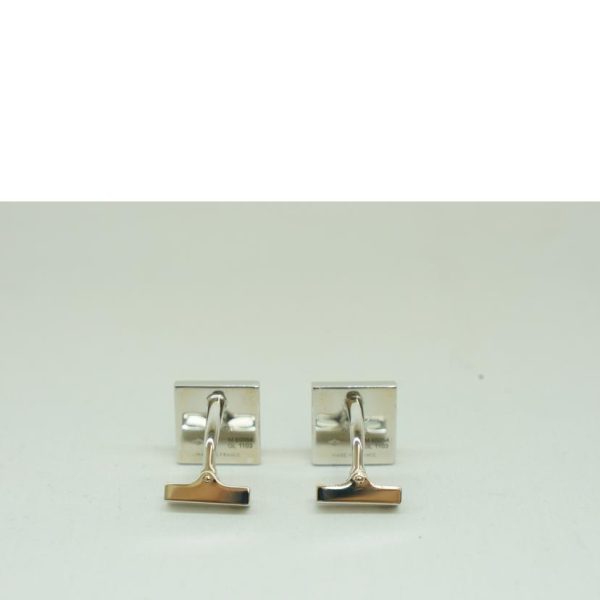 76922 3 Louis Vuitton Bouton de Manchette Cufflinks Damier Brown