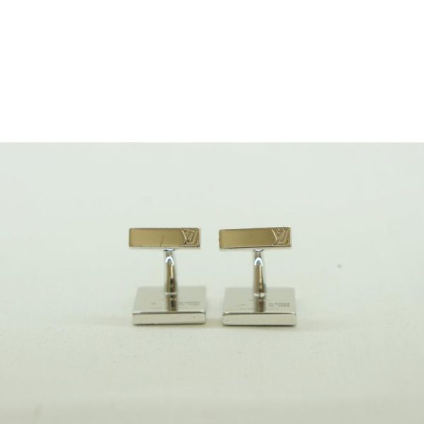 76922 6 Louis Vuitton Bouton de Manchette Cufflinks Damier Brown