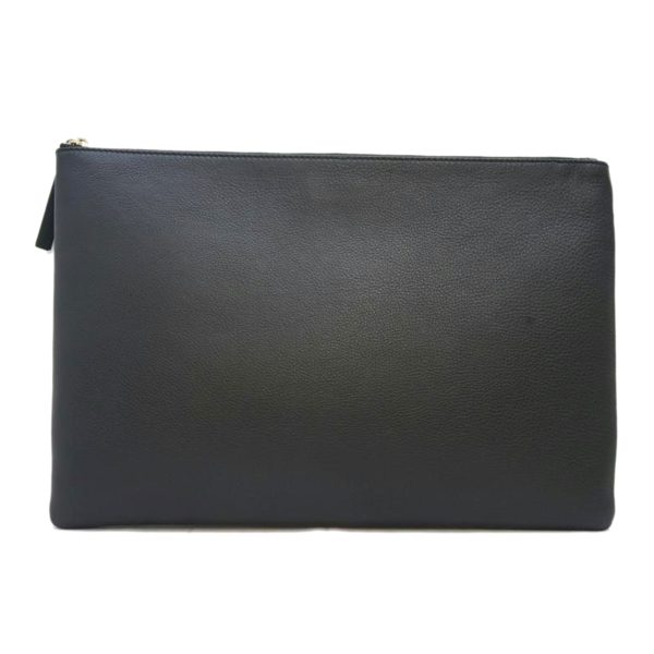 76946 2 Balenciaga Leather Clutch Bag Black