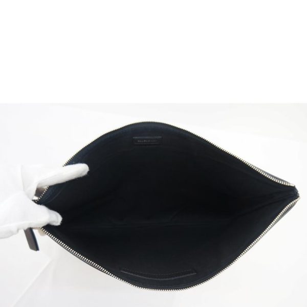 76946 4 Balenciaga Leather Clutch Bag Black