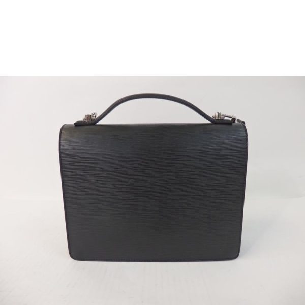 76951 2 Louis Vuitton Monceau Epi Handbag Noir