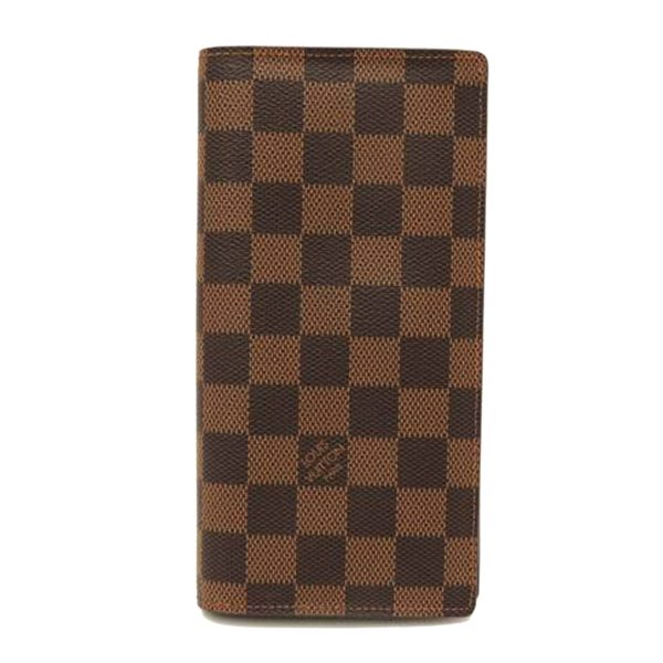 76959 1 Louis Vuitton Brazza Wallet Damier Ebene