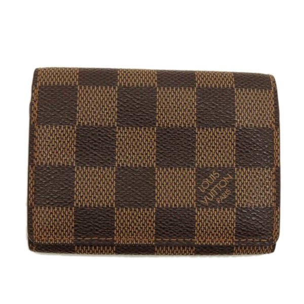 76973 1 Louis Vuitton Card Case Damier Ebene