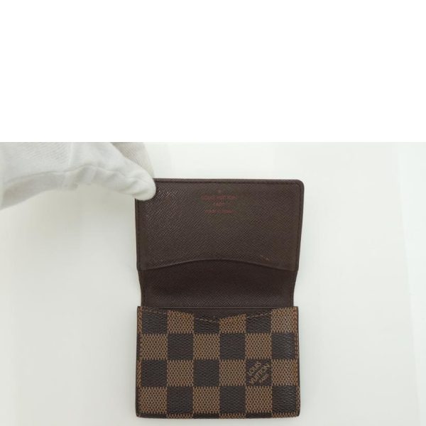 76973 4 Louis Vuitton Card Case Damier Ebene