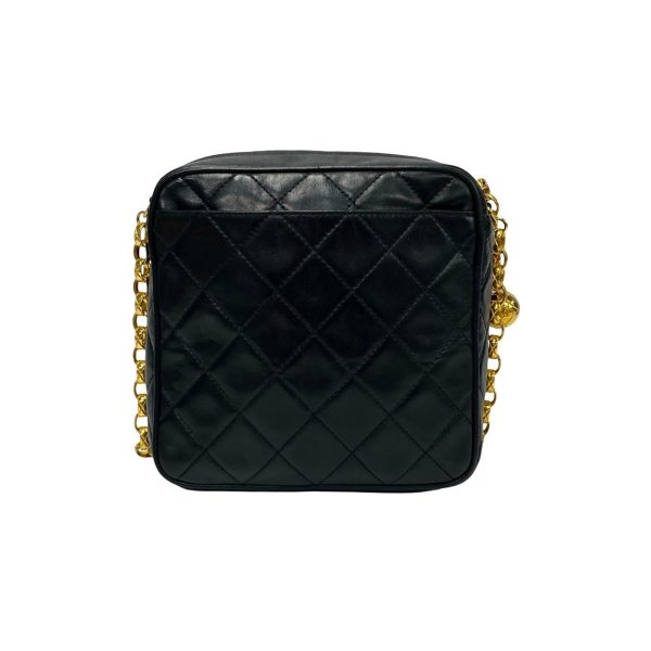 770a753 16855 5 Chanel Matelasse Lambskin Mini Shoulder Bag Black