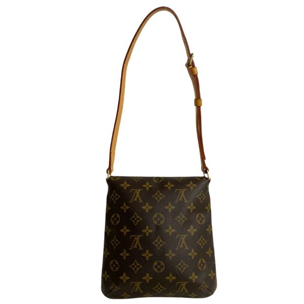 770a770 29409 5 Louis Vuitton Musette Salsa Monogram Leather Shoulder Bag Brown