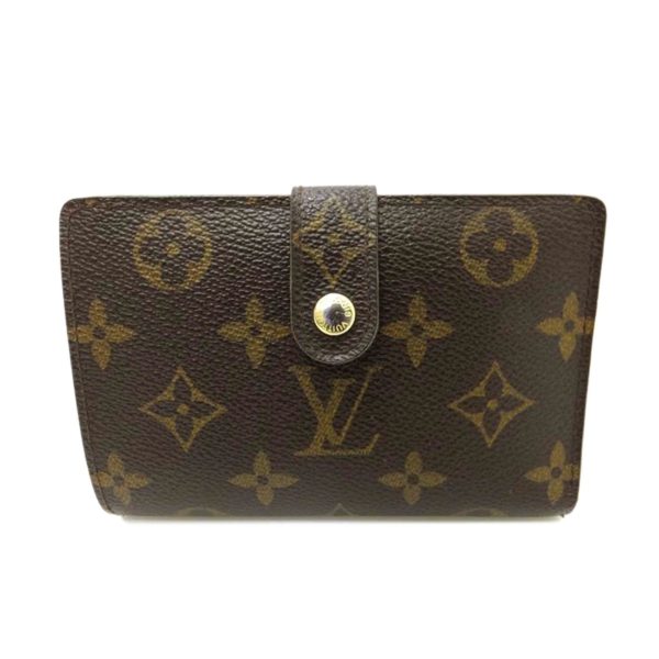 77163 1 Louis Vuitton Viennois Wallet Monogram Brown