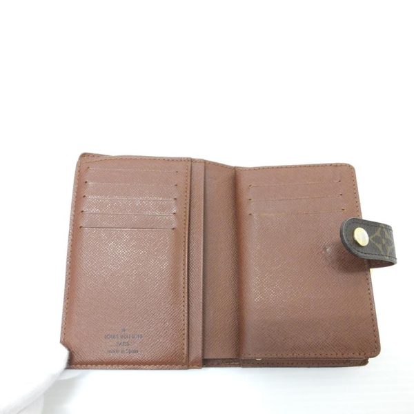 77163 4 Louis Vuitton Viennois Wallet Monogram Brown