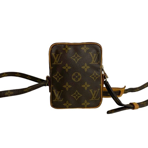 771a767 23582 5 Louis Vuitton Mini Danube Leather Shoulder Bag Brown