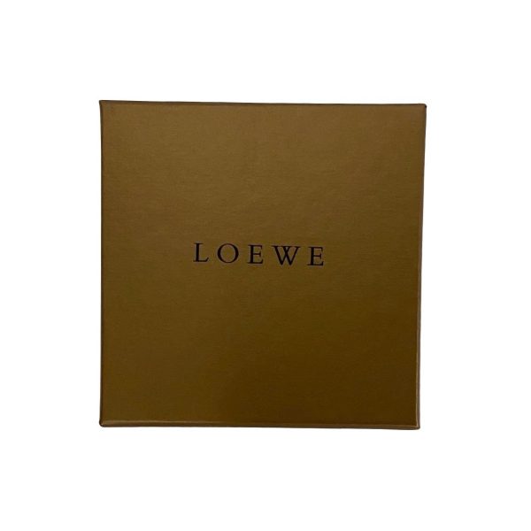 771a770 25700 8 Loewe Logo Engraved Leather Bifold Wallet Bronze