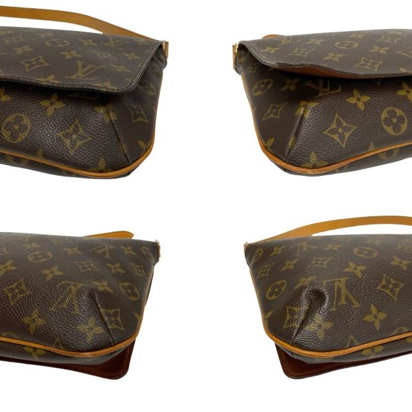 771a770 36148 8 Louis Vuitton Musette Tango Monogram Leather Mini Shoulder Bag Brown