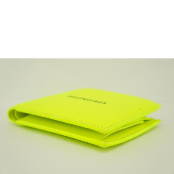 77233 3 Balenciaga Bifold Wallet Yellow