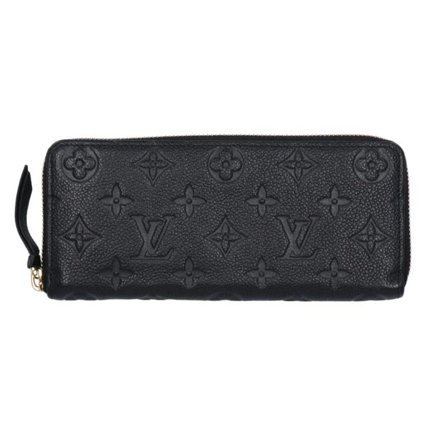 77251 1 Louis Vuitton Clemence Wallet Monogram Black