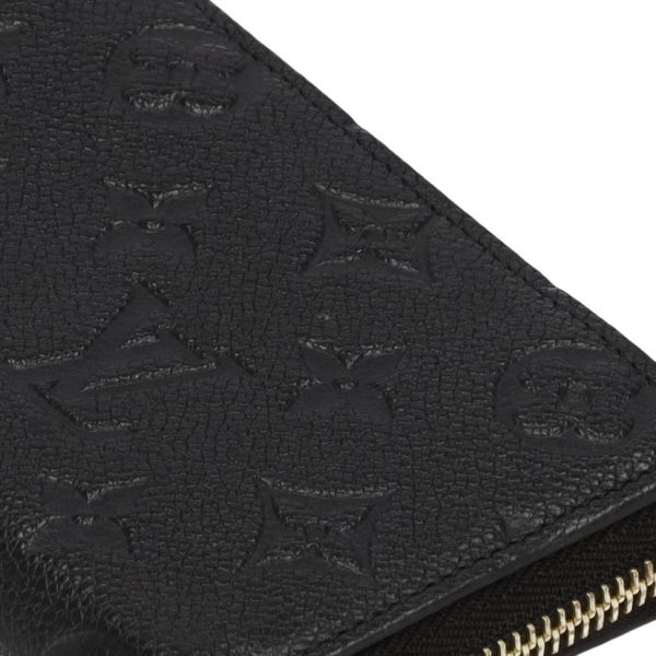 77251 5 Louis Vuitton Clemence Wallet Monogram Black