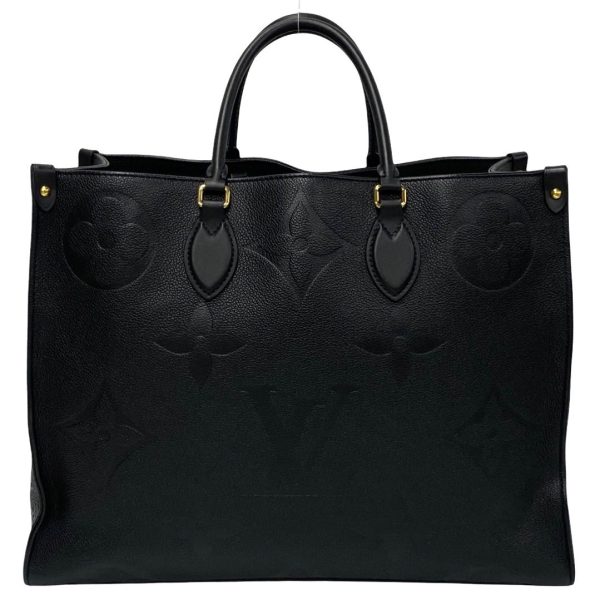 772a752 14840 14841 Louis Vuitton On the Go GM Monogram Empreinte Tote Bag Black