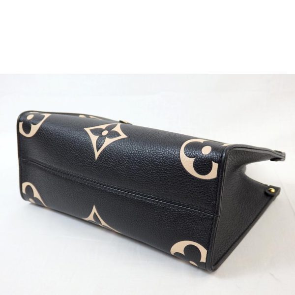 77315 4 Louis Vuitton On the Go PM Bag Monogram Empreinte Black