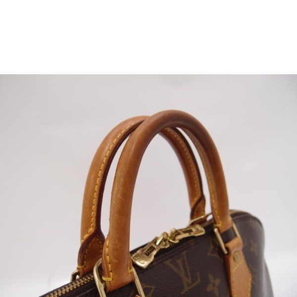 77360 4 Louis Vuitton Alma Handbag Monogram Brown