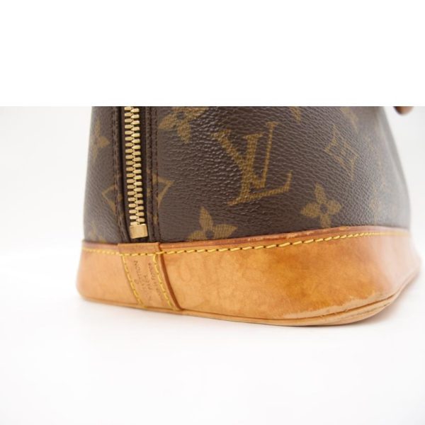 77360 7 Louis Vuitton Alma Handbag Monogram Brown