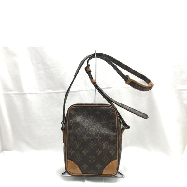 77368 2 Louis Vuitton Amazon Shoulder Bag Monogram Brown