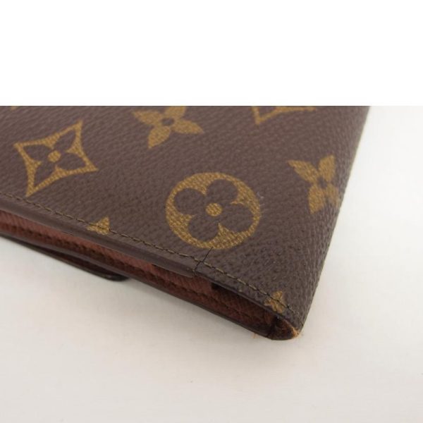 77439 9 Louis Vuitton Porte Tresor Wallet Monogram Brown