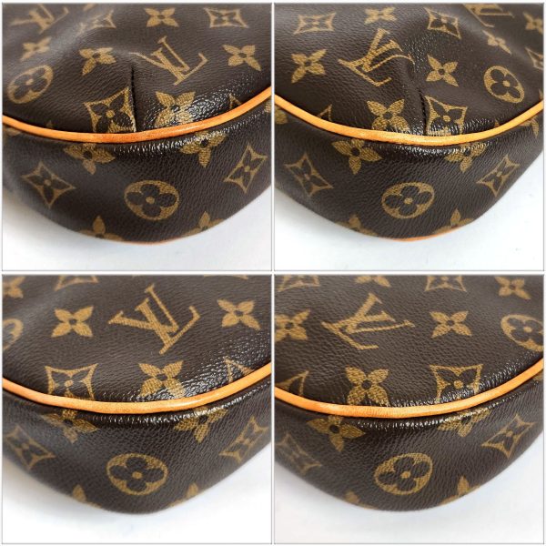 775 3 Louis Vuitton Monogram Odeon Shoulder Bag Canvas Brown